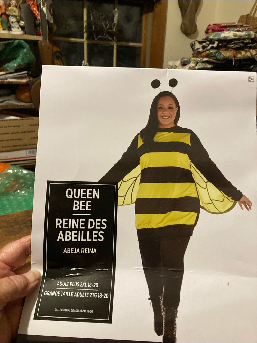 Amscan adult Queen Bee costume